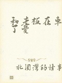 和老板在车里做了爱