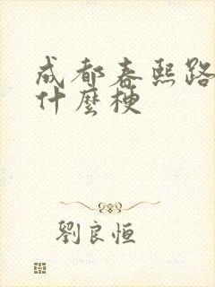 成都春熙路男人什么梗