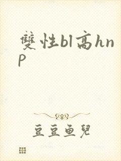 双性bl高hnp封面