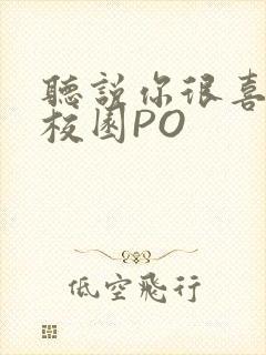 听说你很喜欢我校园PO