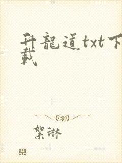 升龙道txt下载