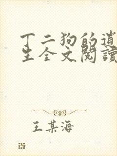 丁二狗的逍遥人生全文阅读封面