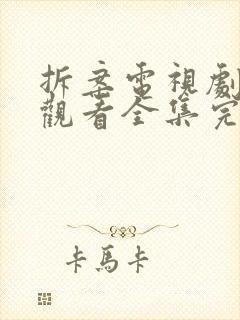 拆案电视剧免费观看全集完整版