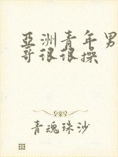 亚洲青年男同帅哥很很操