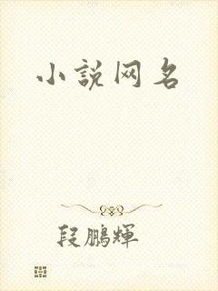 小说网名封面