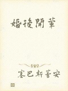 婚后开荤封面