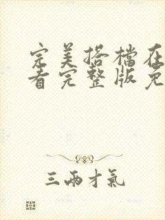 完美搭档在线观看完整版免费高清电影封面