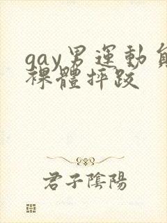 gay男运动员裸体摔跤