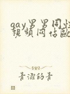 gay男男同性视频网站欧美封面