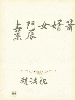 上门女婿萧初然叶辰