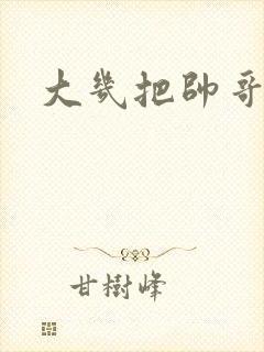 大几把帅哥封面