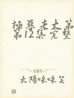 极恶老大第二季第12集完整版封面