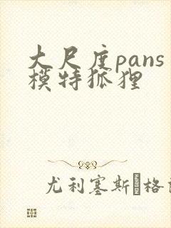 大尺度pans模特狐狸