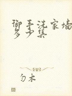 御手洗家墙洞是多少集