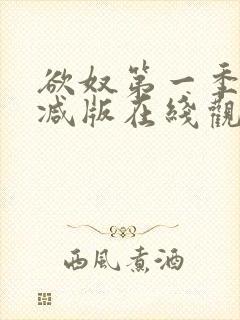 欲奴第一季未删减版在线观看