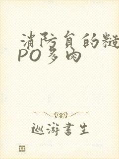 消防员的糙汉文PO多肉封面