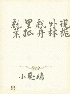 戏里戏外现场一叶孤舟林栀笔趣阁封面