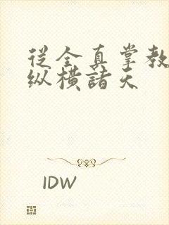 从全真掌教开始纵横诸天