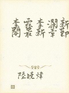 李霖李澜新笔趣阁最新章节免费