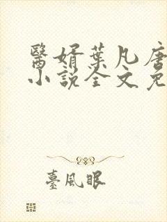 医婿叶凡唐若雪小说全文免费阅读封面