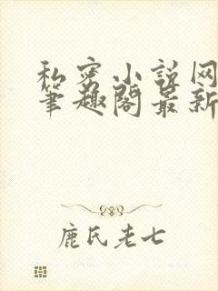 私密小说网小说笔趣阁最新章节更新时间