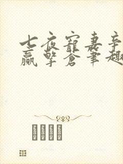 七夜宠妻辛晴跟赢擎苍笔趣阁