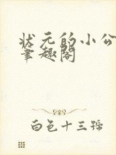 状元的小公主 笔趣阁