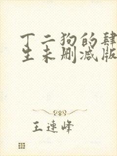 丁二狗的肆意人生未删减版