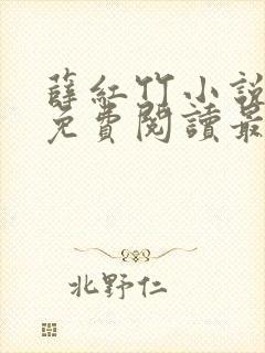 薛红竹小说全文免费阅读最新章节