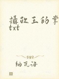 摄政王的掌中娇txt