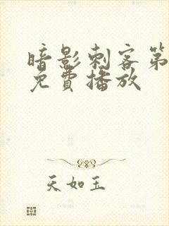 暗影刺客第八季免费播放