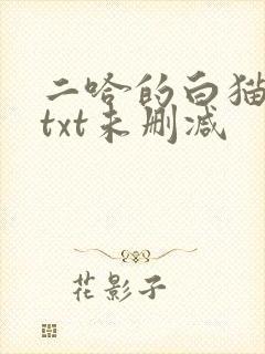 二哈的白猫师尊txt未删减