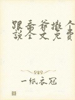 跟乔爷撒个娇小说全文免费笔趣阁