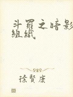 斗罗之暗影刺客组织封面