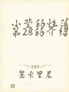 小莹的性荡生活第28的介绍