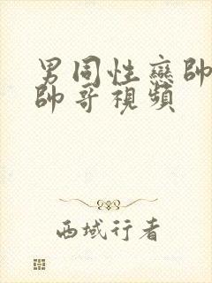 男同性恋帅哥操帅哥视频