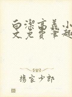 白洁高义小说全文免费笔趣阁在线阅读