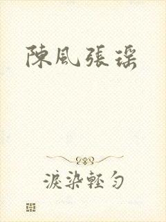 陈风张瑶封面