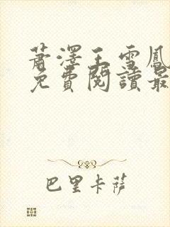 萧泽王雪凤全文免费阅读最新章节列封面