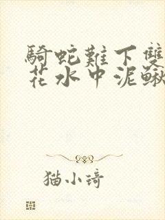 骑蛇难下双金银花水中泥鳅双男主