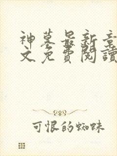 神墓最新章节全文免费阅读无弹窗