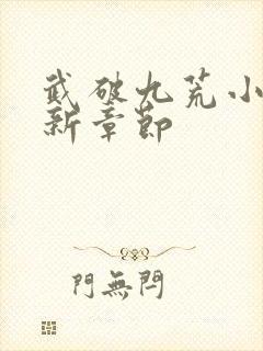 武破九荒小说最新章节