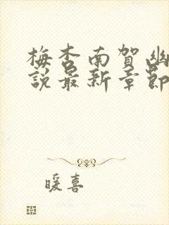 梅杏南贺幽寒小说最新章节更新