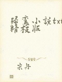 归鸾小说txt精校版