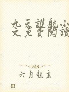 九天护航小说全文免费阅读