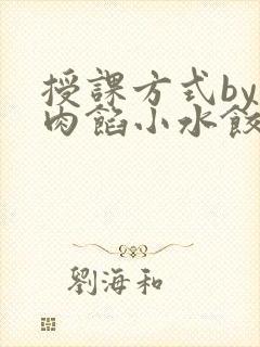授课方式by 肉馅小水饺