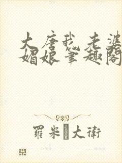 大唐我老婆是武媚娘笔趣阁封面