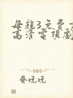 母亲3免费完整高清电视剧在线封面