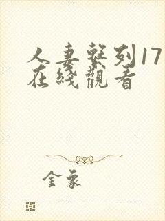 人妻系列17部在线观看