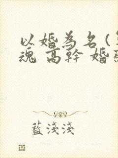 以婚为名 (军魂 高干 婚恋)